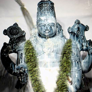 Pal Abhishekam with Archana (Kochu Guruvayoorappan)