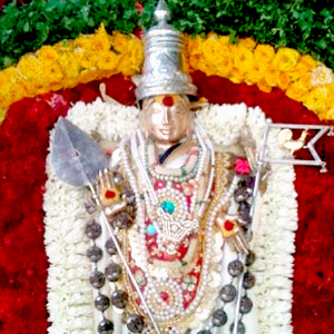 Rudrabhishekam With Silver Kavacham (Kartikeyan)