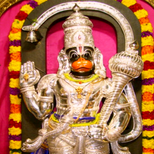 Pursha Sooktha Abhishekam with Silver Kavacham (Anjaneyar – Exclusive)